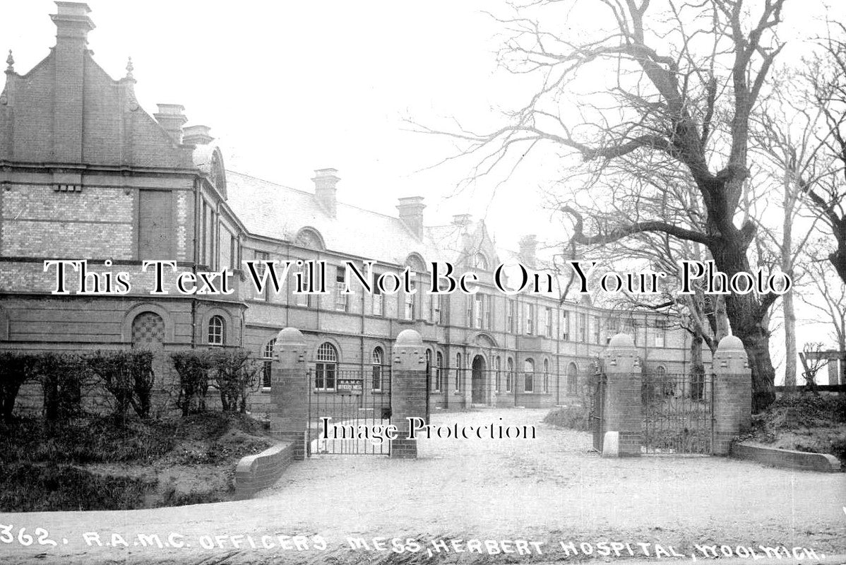 LO 2977 - RAMC Officers Mess, Herbert Hospital, Woolwich, London – JB ...