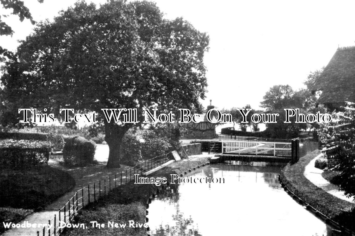 LO 2979 - The New River, Woodberry Down, London