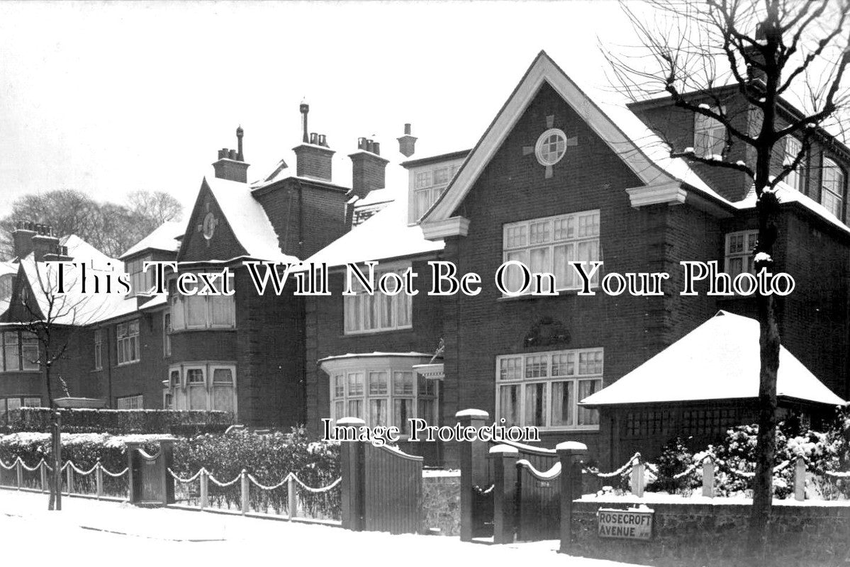 LO 2986 - Rosecroft Avenue, Hampstead, London