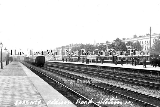 LO 3015 - Addison Road Railway Station, London