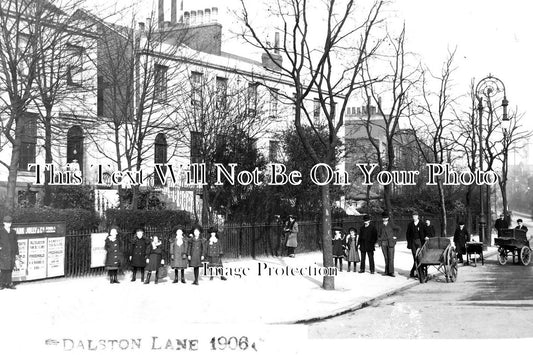 LO 3036 - Dalston Lane, Hackney, London c1906