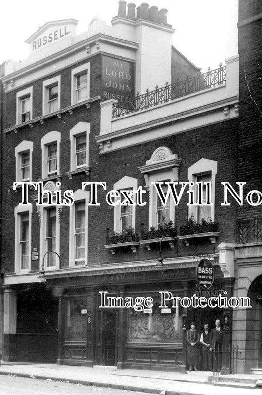 LO 3043 - Lord John Russell Pub, Marchmont Street, London