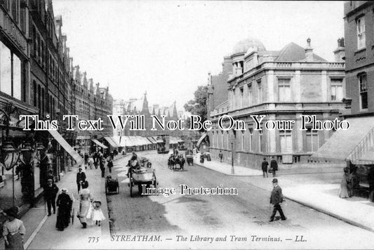 LO 310 - The Library & Tram Terminus, Streatham, London
