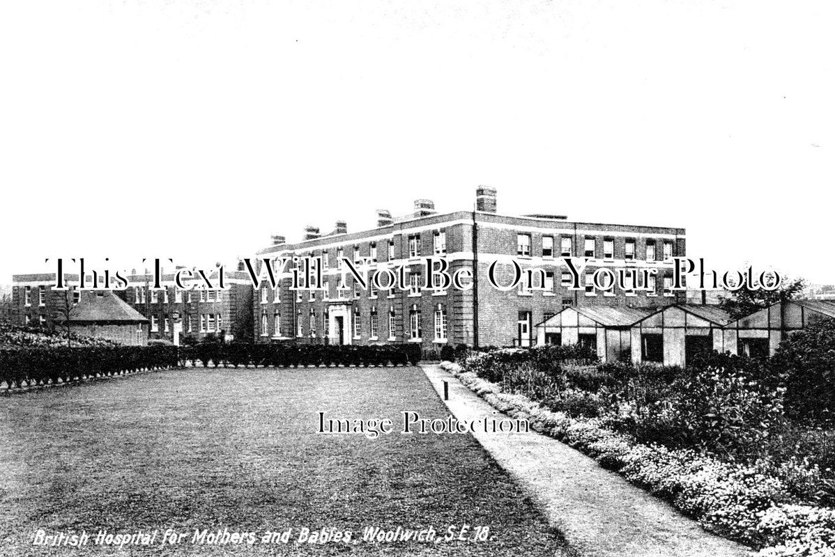 LO 3157 - Woolwich British Hospital Mothers & Babies, London