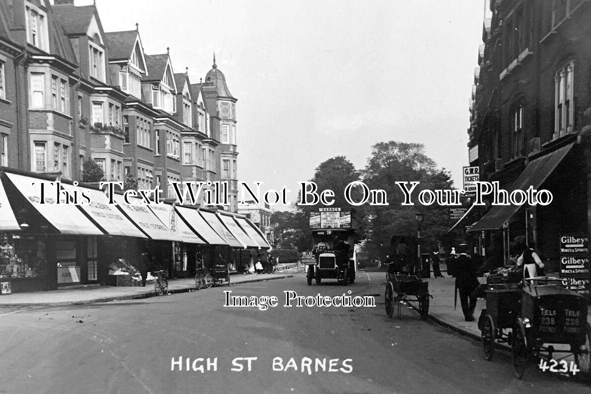 LO 3185 - High Street, Barnes, London – JB Archive