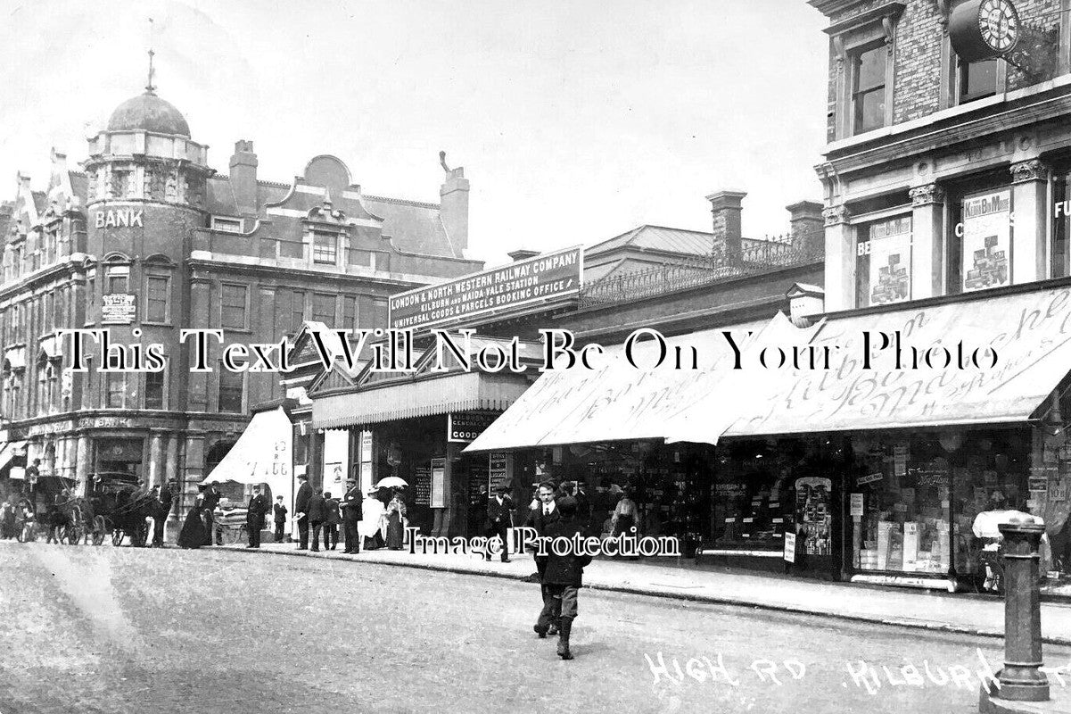 LO 3186 - Kilburn & Maida Vale Railway Station, London