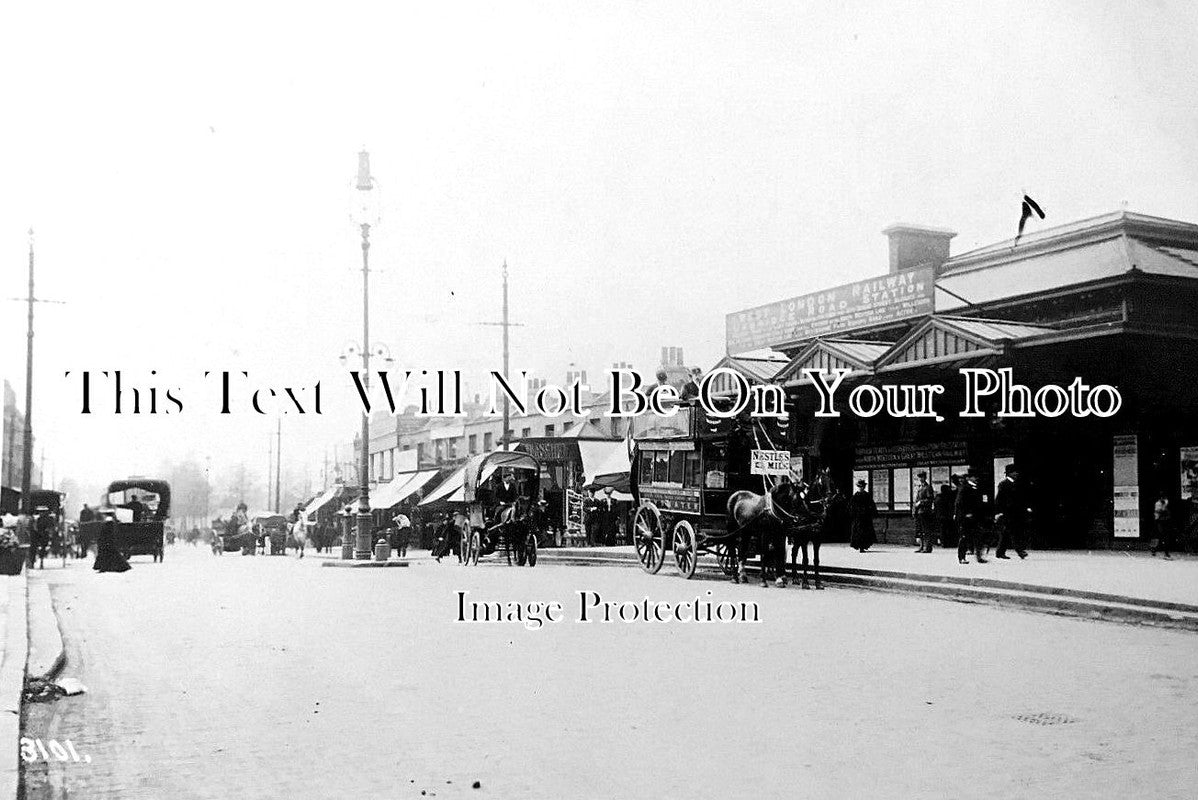 LO 3208 - Uxbridge Road Railway Station, London