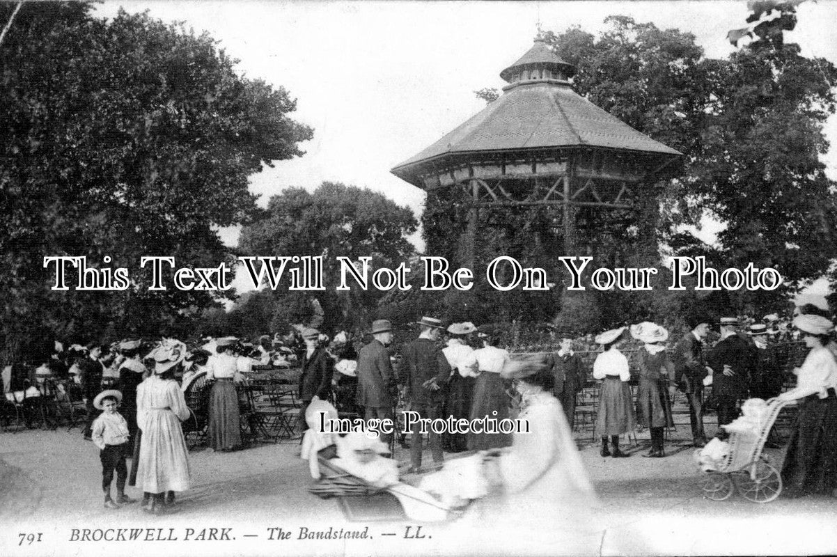 LO 323 - The Bandstand, Brockwell Park, London