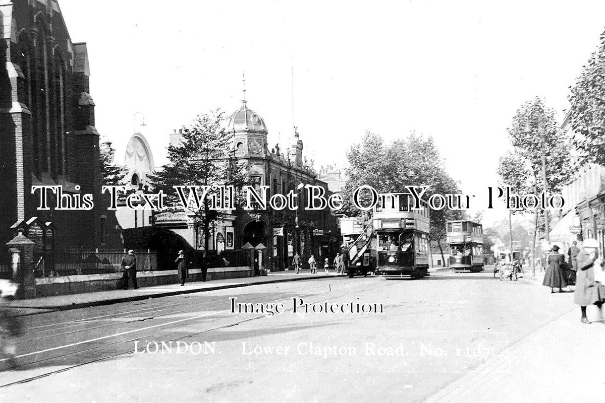 LO 3243 - Lower Clapton Road, London c1919