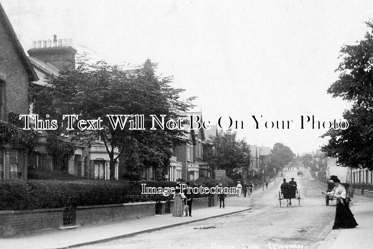 LO 3251 - George Lane, Lewisham, London c1906