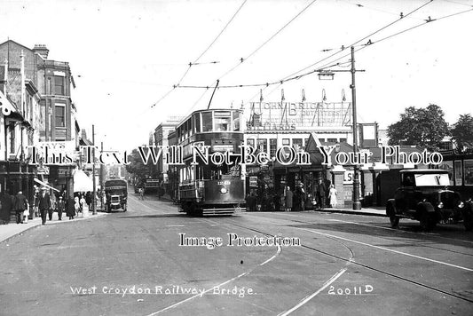LO 3263 - West Croydon Railway Bridge, London