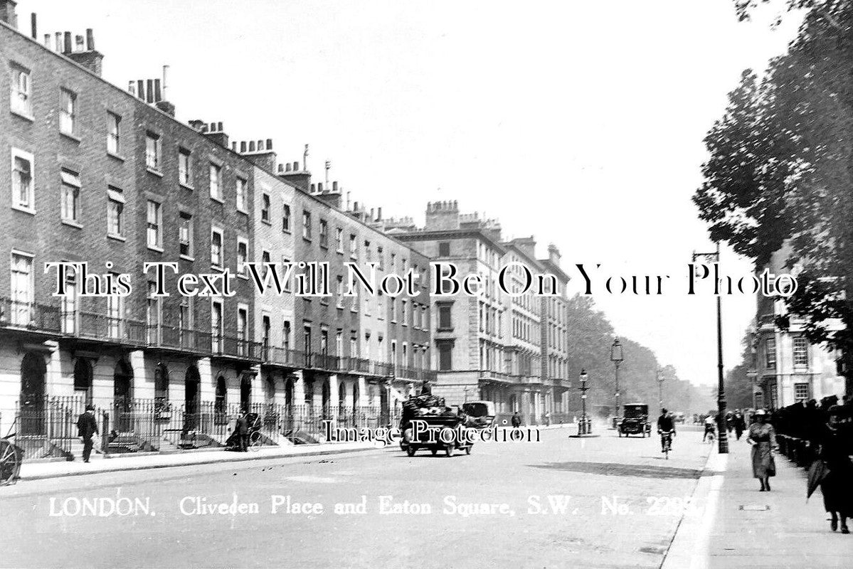 LO 3272 - Cliveden Place & Eaton Square, London