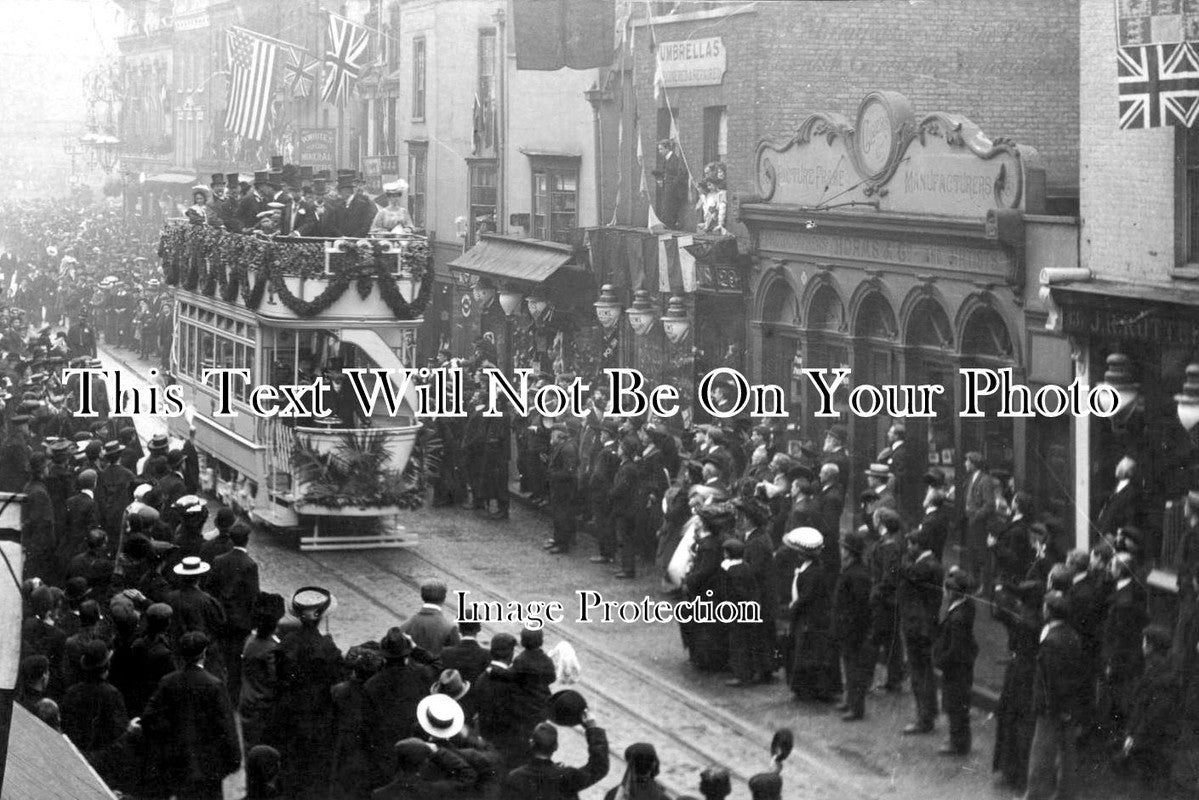 LO 328 - George V, London Street, Greenwich, London 1918