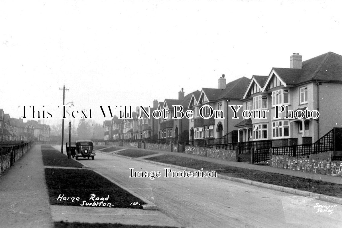 LO 3282 - Herne Road, Surbiton, London c1933