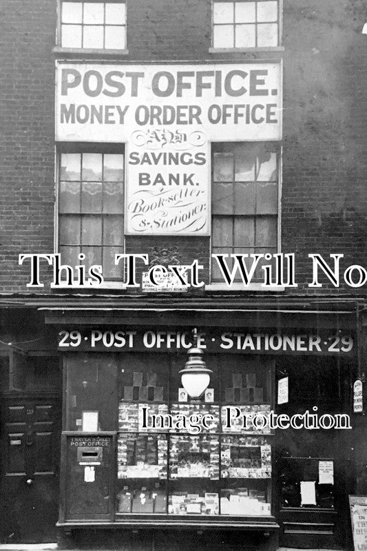 LO 3312 - Post Office, Thayer Street, Marylebone, London