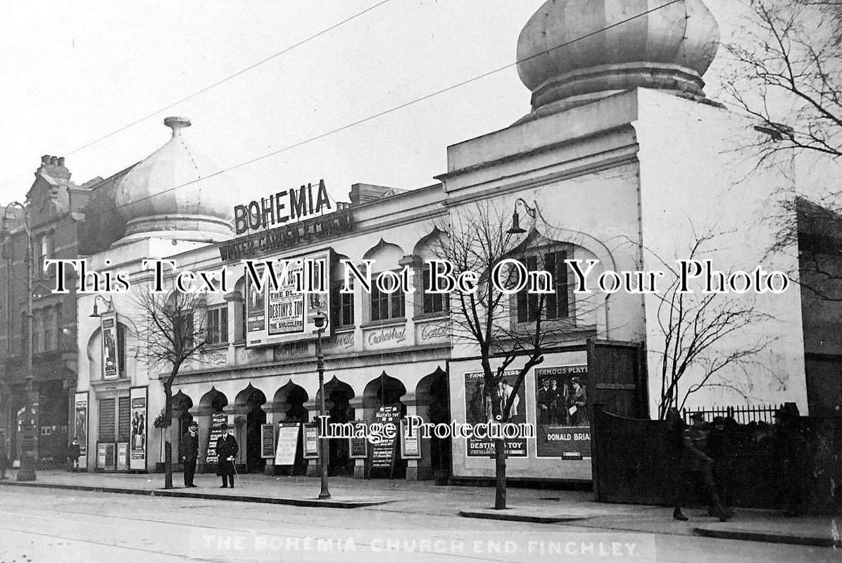 LO 3339 - The Bohemia Cinema, Church End, Finchley, London