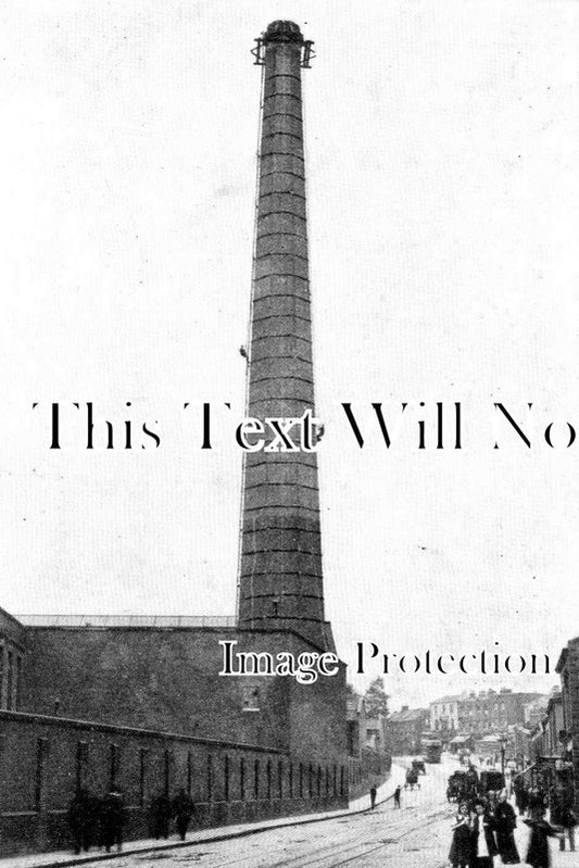 LO 337 - Destructor Chimney, Woolwich Royal Dockyard, London