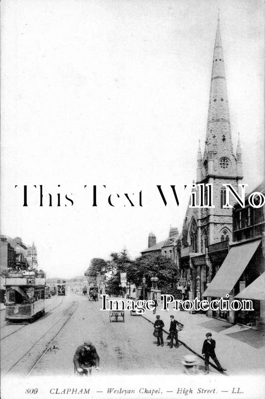 LO 338 - Wesleyan Chapel, High Street, Clapham, London
