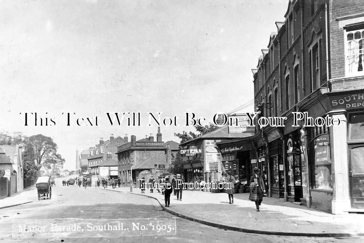 LO 3383 - Manor Parade, Southall, London