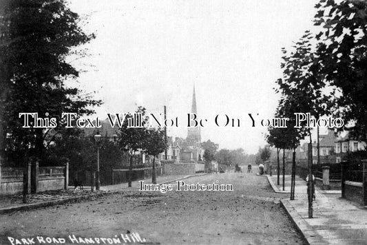 LO 3417 - Park Road, Hampton Hill, Richmond Upon Thames, London c1919