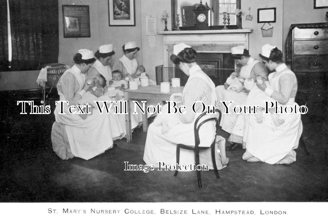 LO 3436 - St Marys Nursery College, Belsize Lane, Hampstead, London