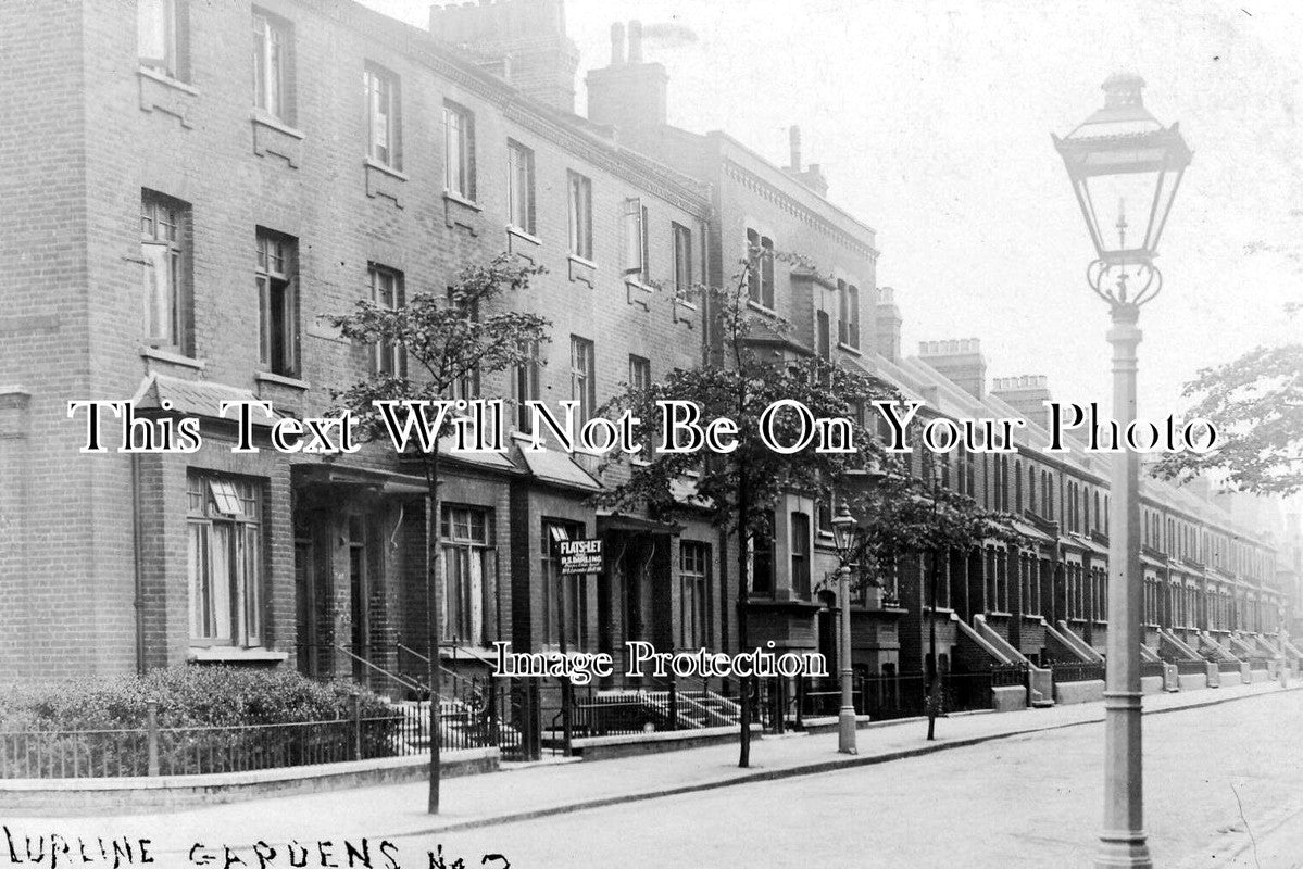 LO 3444 - Lurline Gardens, Battersea, Wandsworth, London c1910