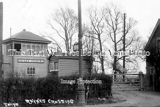 LO 3466 - Raynes Park Railway Crossing, Merton, London c1924