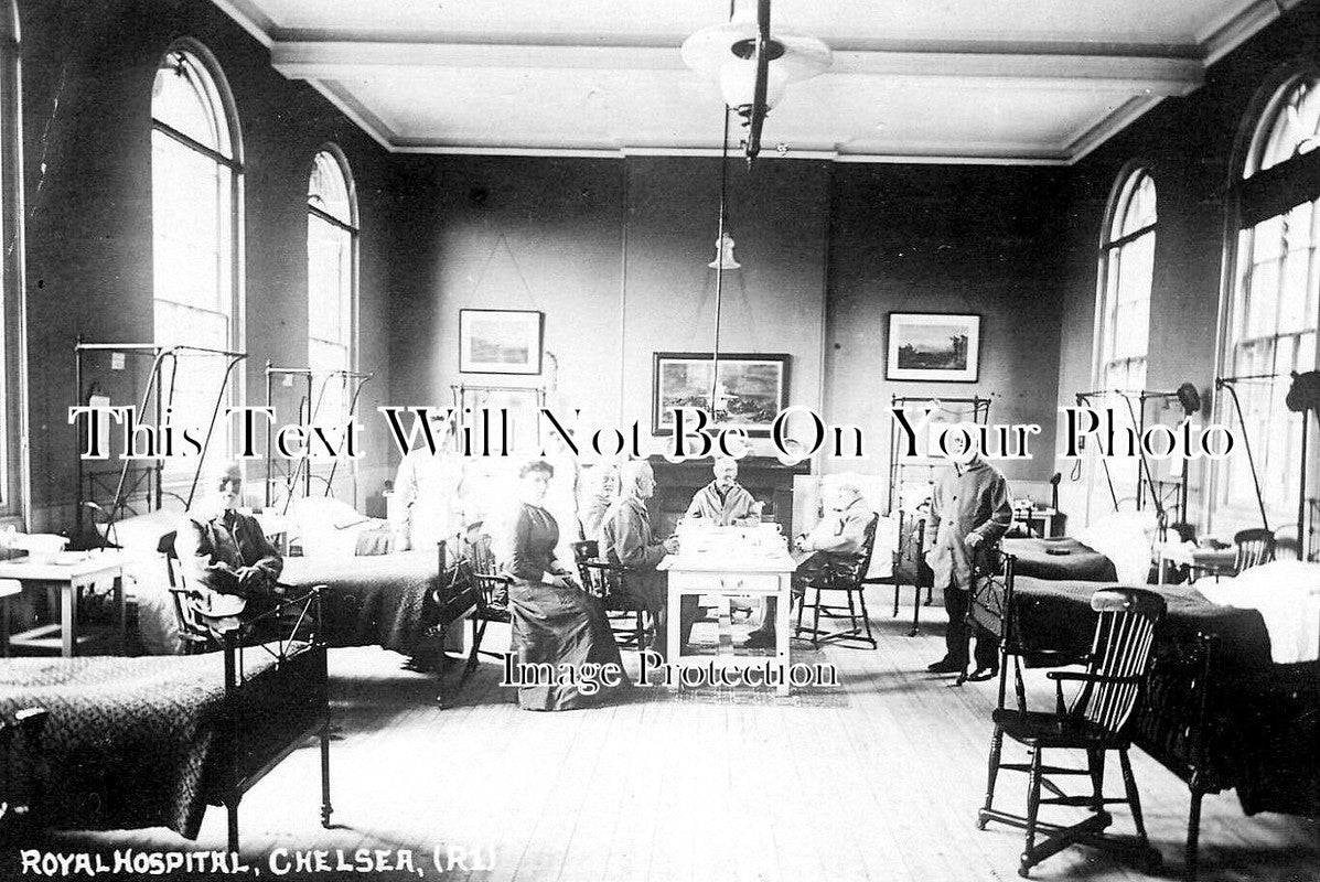 LO 3514 - Royal Hospital Ward, Chelsea, London c1908