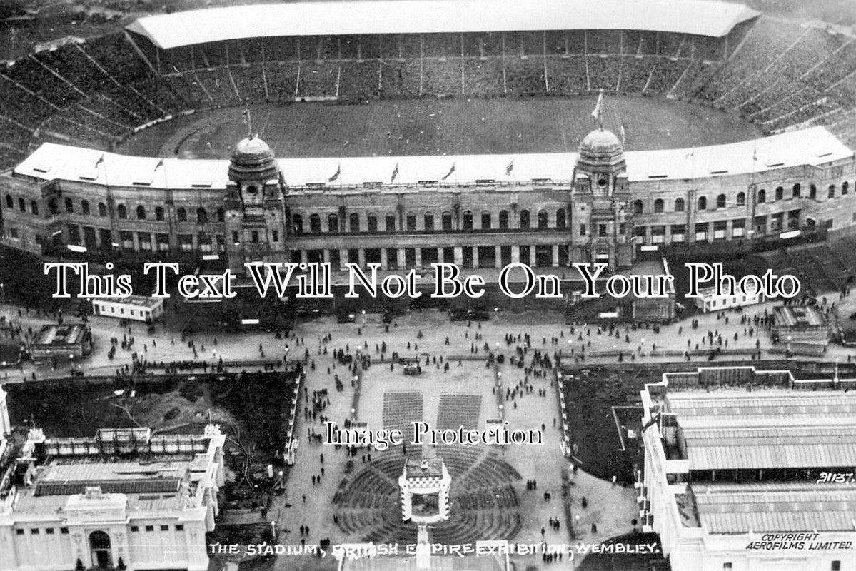 LO 3516 - London British Empire Exhibition, Wembley Stadium