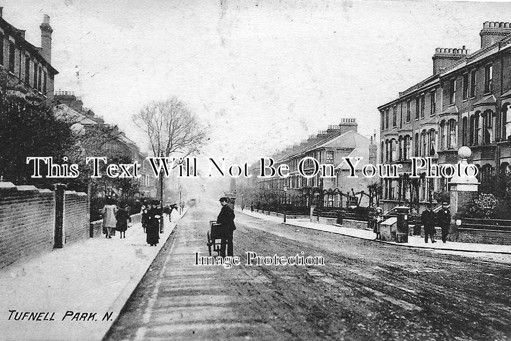 LO 352 - Tufnell Park North, London c1917