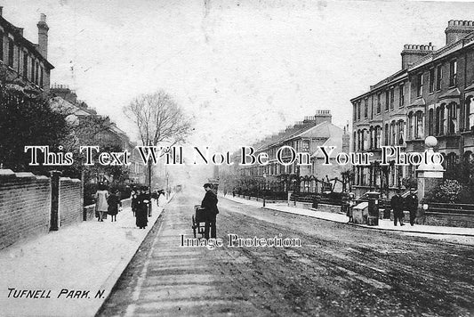 LO 352 - Tufnell Park North, London c1917