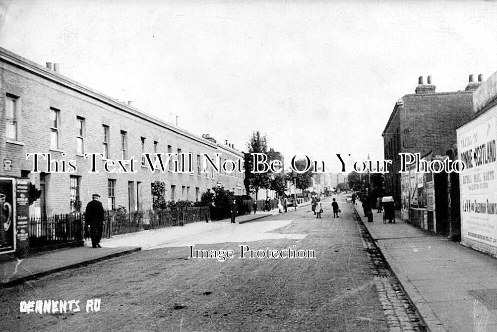 LO 3571 - Dernents Road, Peckham, London c1912