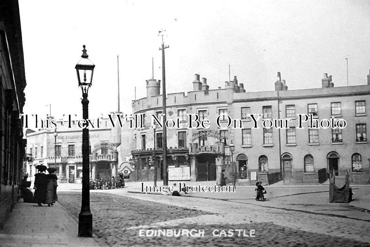 LO 3592 - Edinburgh Castle, Dr Barnados House, Limehouse, London