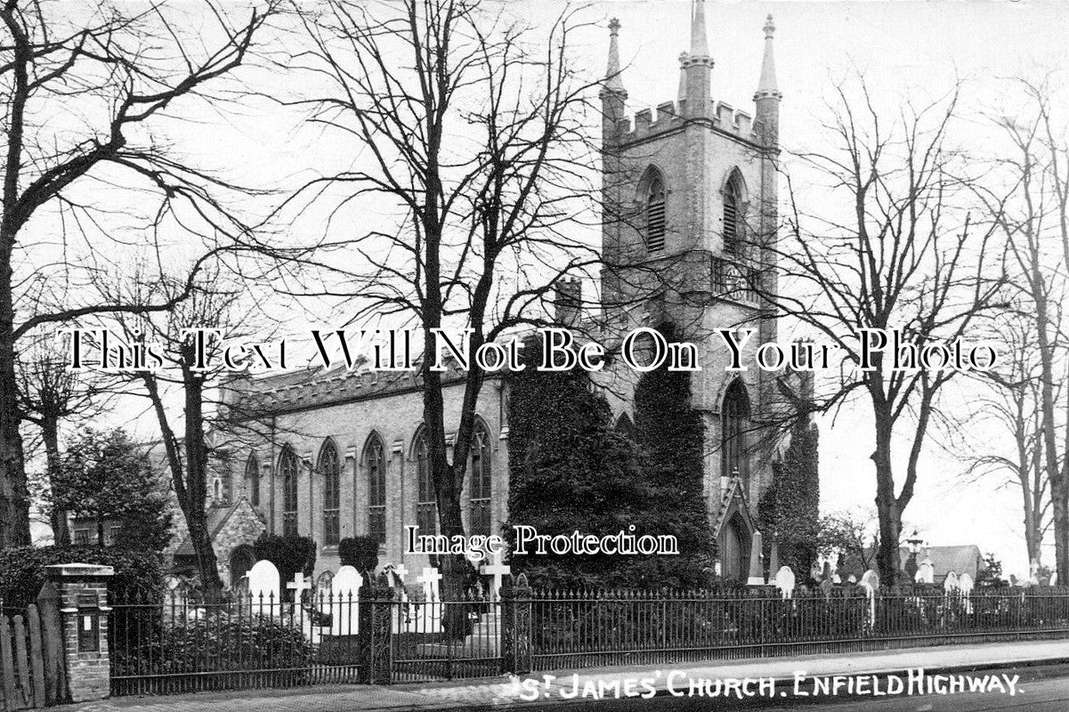 LO 3596 - St James Church, Enfield Highway, London