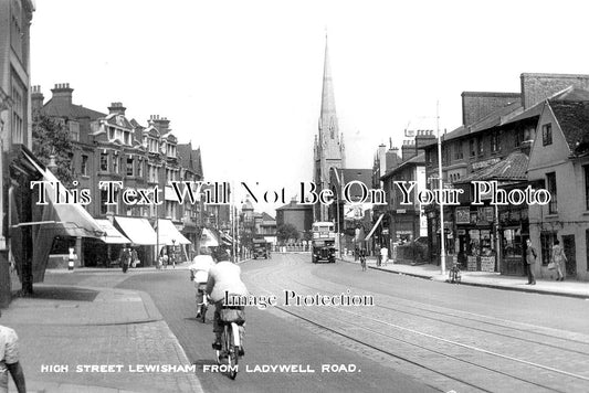 LO 3610 - High Street, Lewisham From Ladywell Road, London