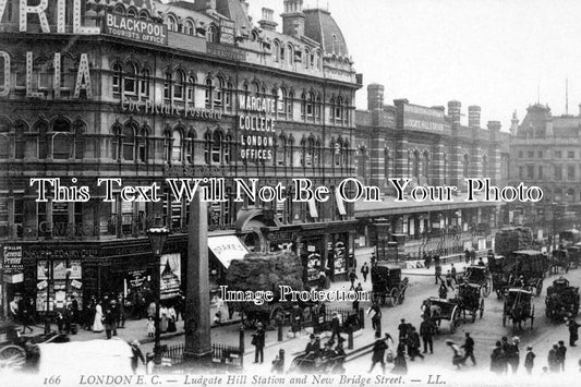 LO 362 - Ludgate Hill & New Bridge Stations, London