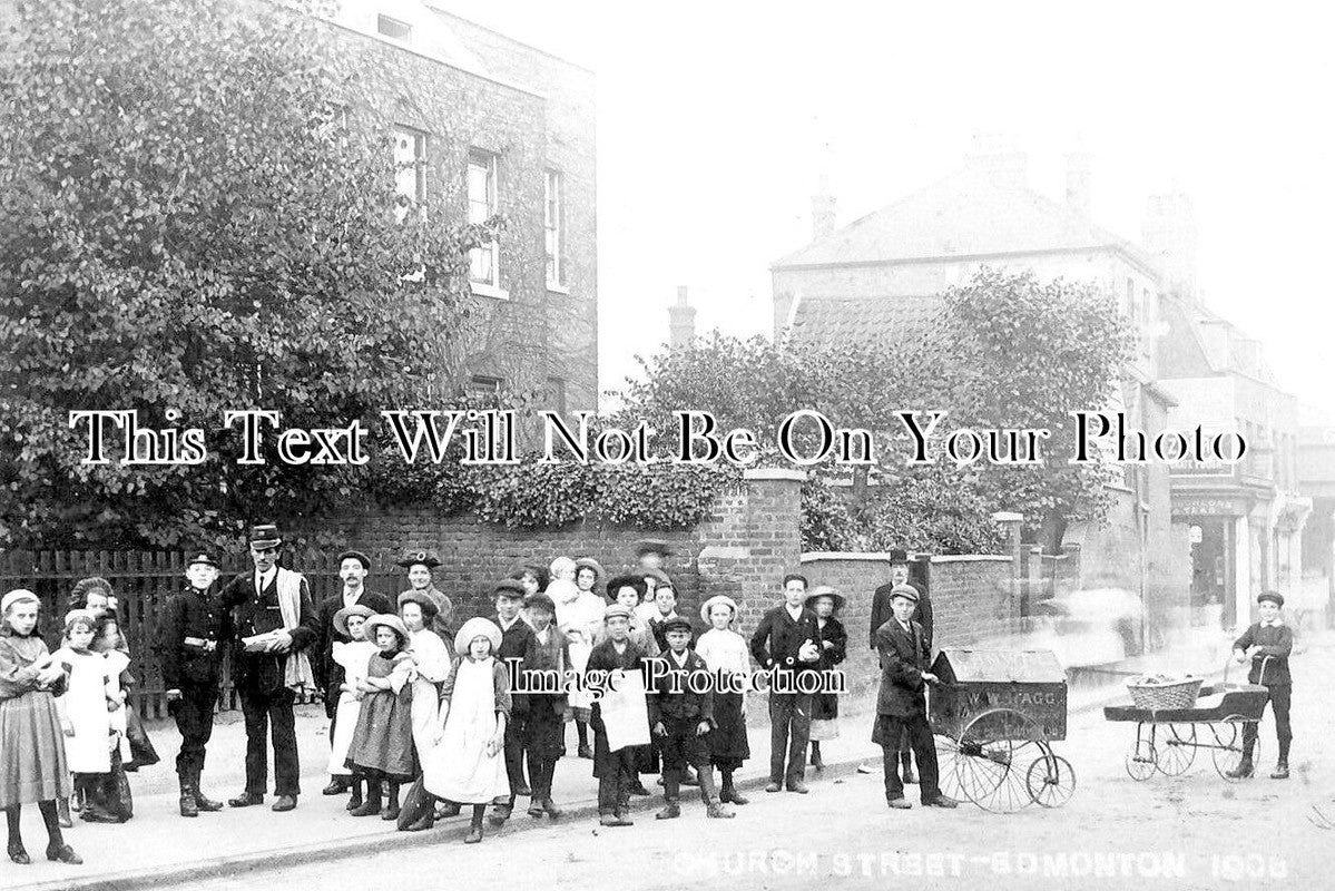 LO 3638 - Church Street, Edmonton, London c1908