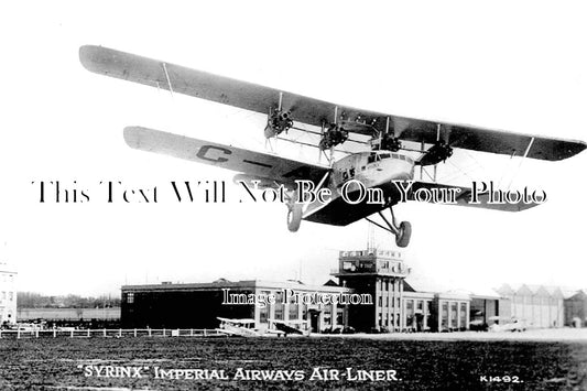 LO 3646 - Syrinx Imperial Airways, Croydon Aerodrome, London