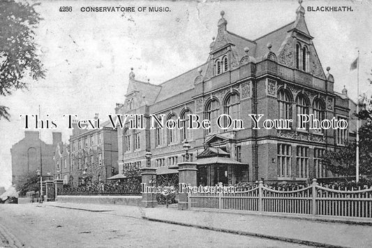 LO 368 - Conservatoire Of Music, Blackheath, London