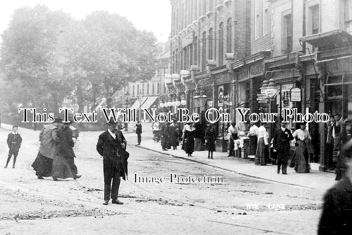 LO 3689 - Rye Lane, Peckham, London c1906