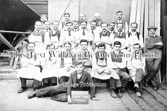 LO 3705 - Vanden Plas Aeroplane Works Staff, Kingsbury, London