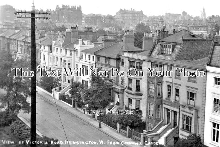 LO 3723 - Victoria Road From Cornwall Gardens, Kensington, London