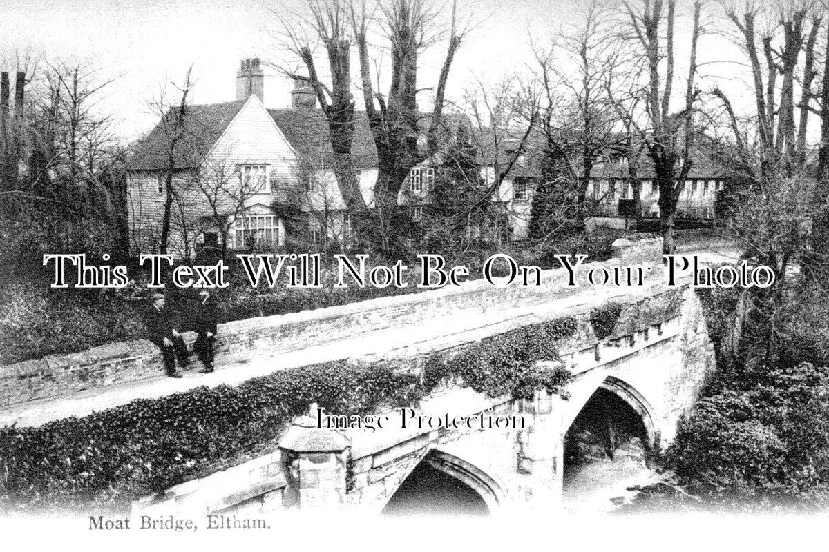 LO 3734 - Moat Bridge, Eltham, Kent