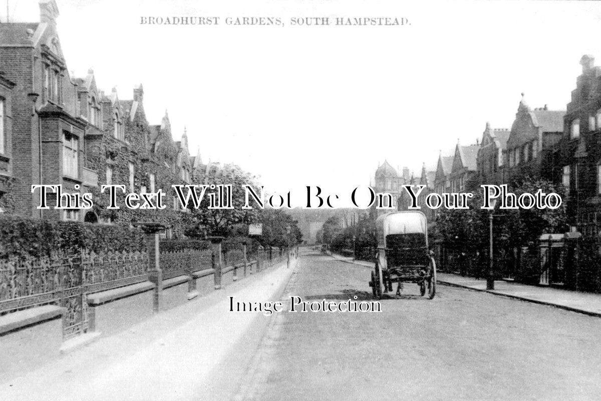 LO 3756 - Broadhurst Gardens, South Hampstead, London
