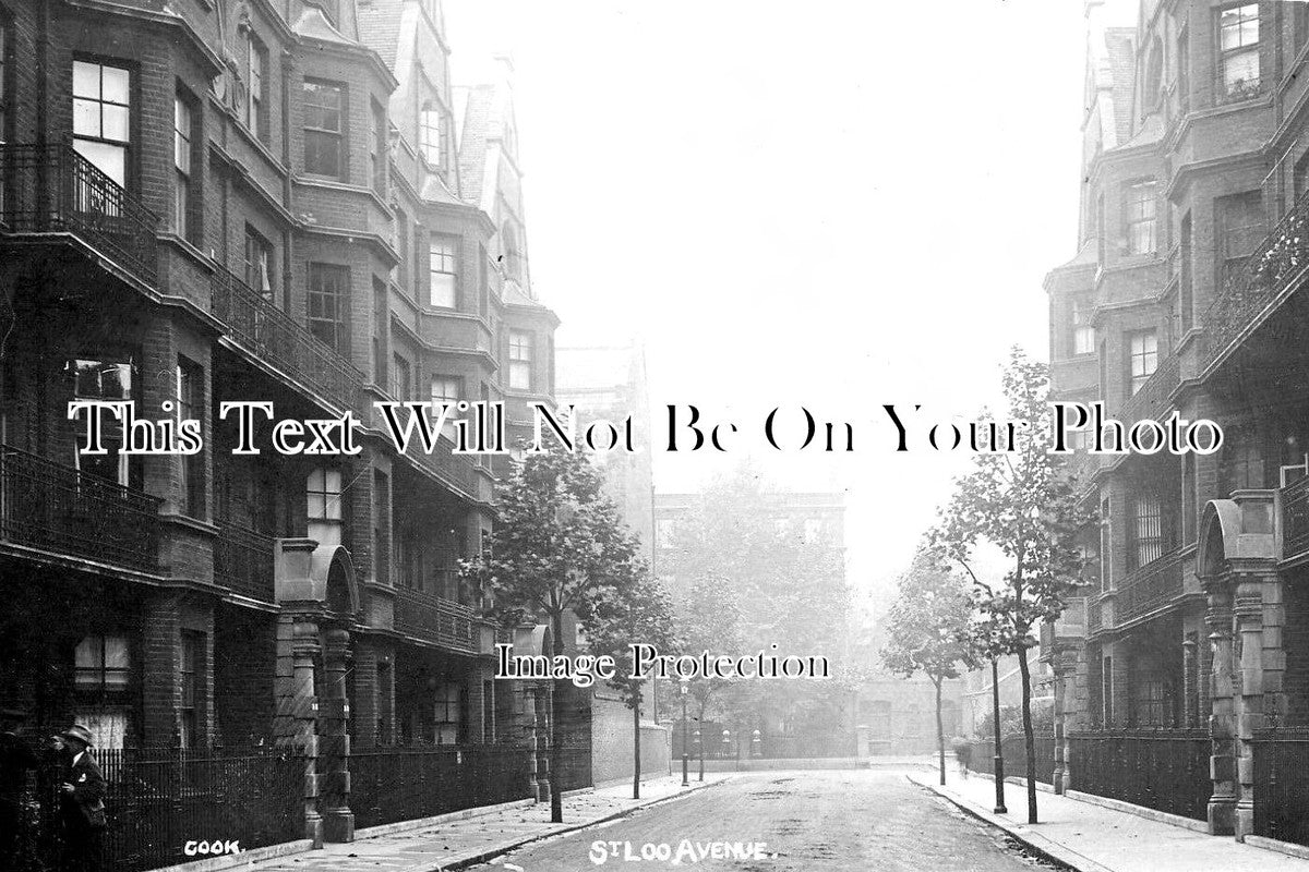 LO 3789 - St Loo Avenue, Chelsea, London c1910