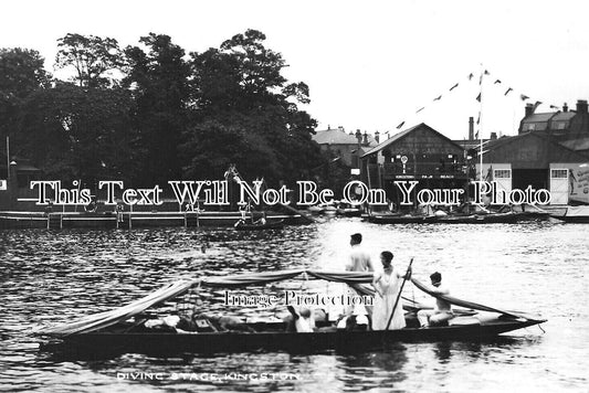 LO 3814 - Diving Stage, Kingston, London