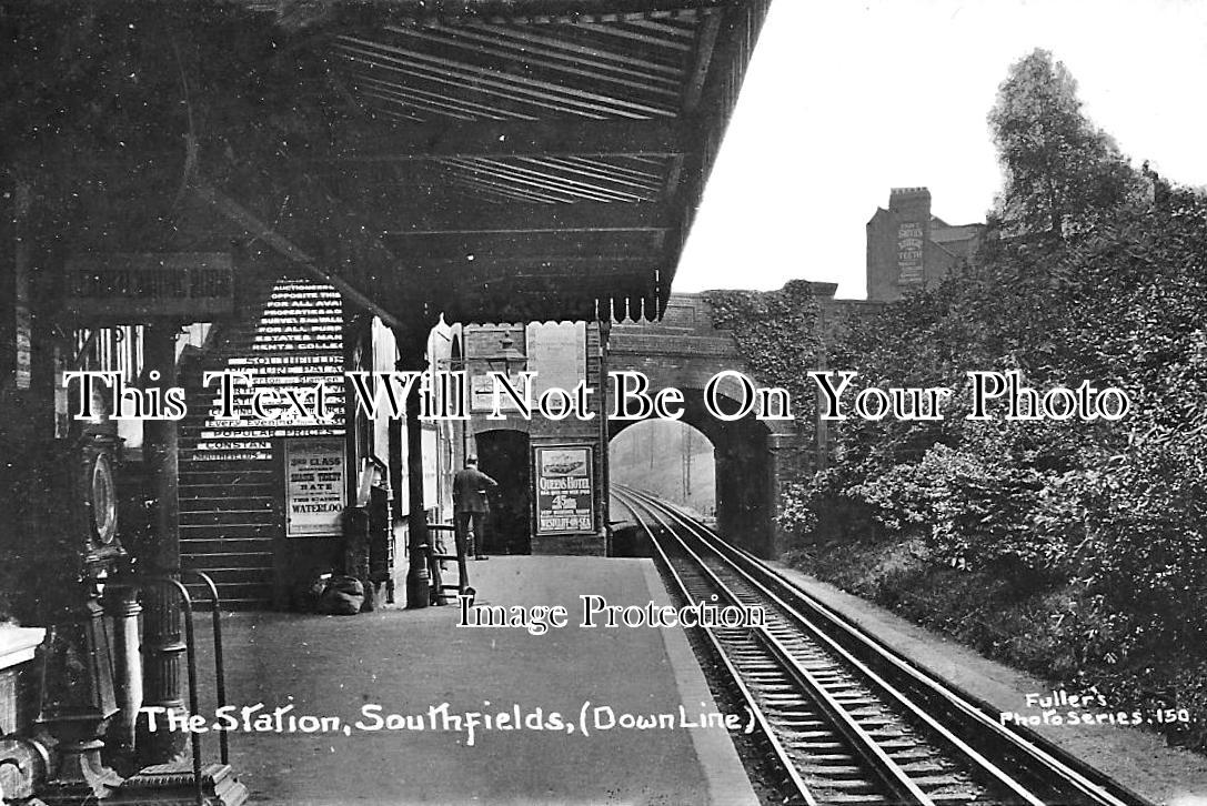 LO 3821 - Southfields Railway Station, London