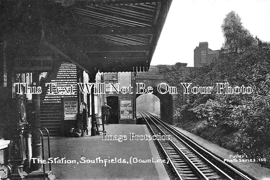LO 3821 - Southfields Railway Station, London
