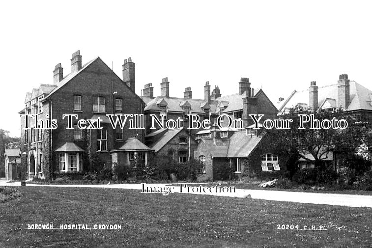 LO 3838 - Borough Hospital, Croydon, London c1913