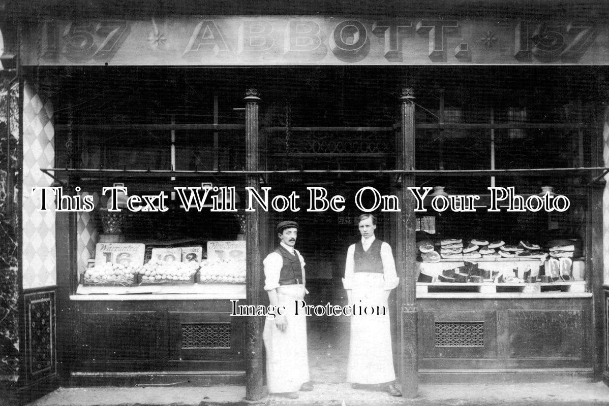 LO 3881 - Alfred Abbott Shop, Rye Lane, Camberwell, London